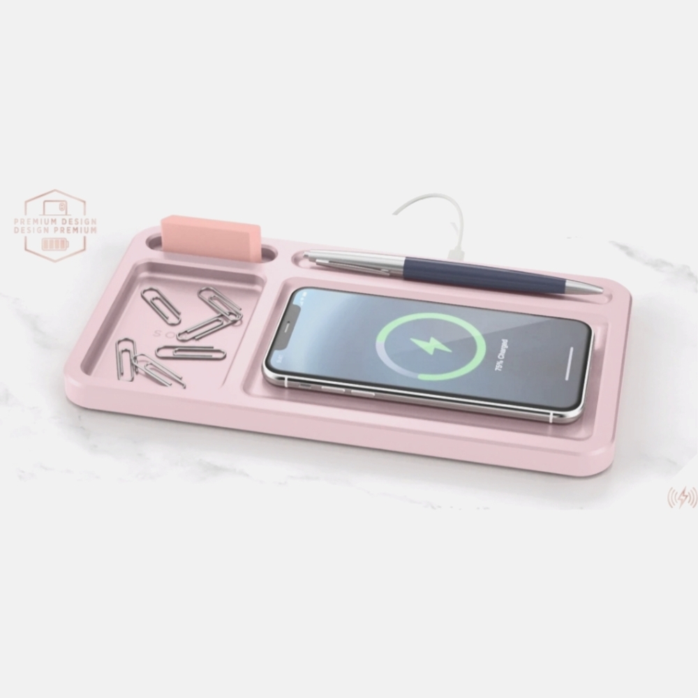 SOAR | Wireless Charging Desktop Organizer
